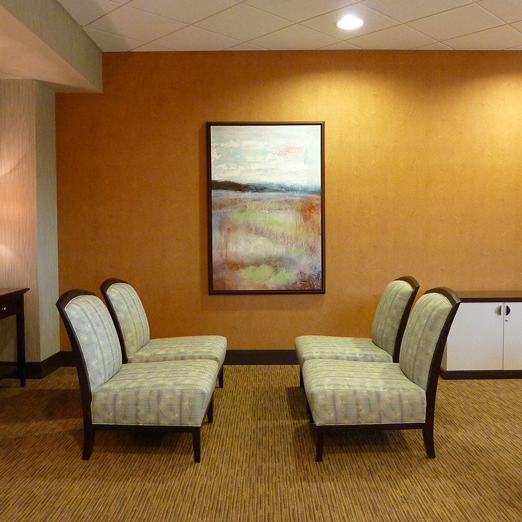 PALLIATIVE CARE LOUNGE - Blue Desert Interiors
